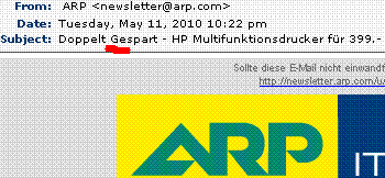 newsletter @ arp.com
